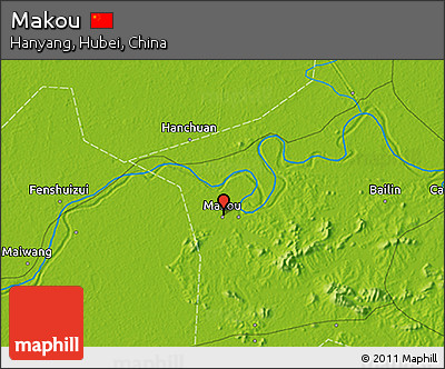 Physical 3D Map of Makou