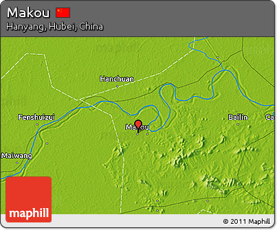 Physical 3D Map of Makou
