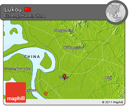 Physical 3D Map of Lukou