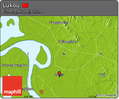 Physical Map of Lukou