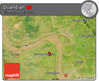 Satellite Map of Duandian