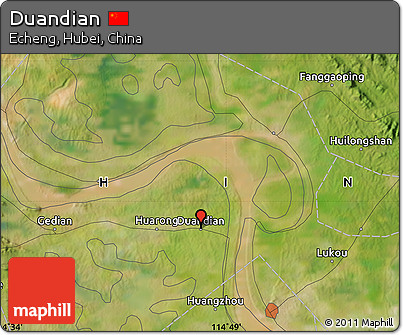 Satellite Map of Duandian