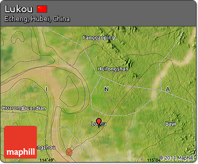 Satellite Map of Lukou
