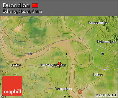 Satellite Map of Duandian