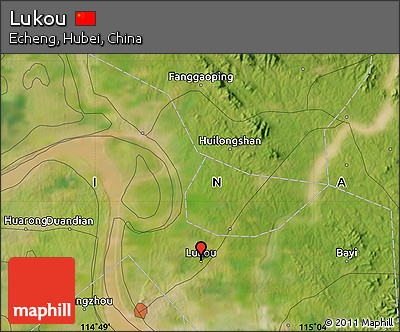 Satellite Map of Lukou