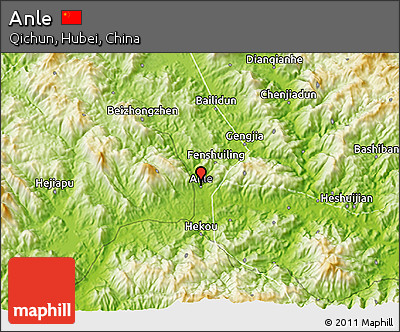 Physical 3D Map of Anle