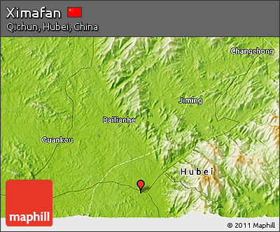 Physical 3D Map of Ximafan