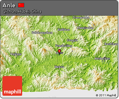 Physical 3D Map of Anle