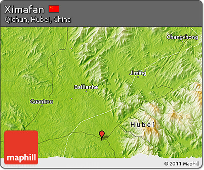Physical 3D Map of Ximafan