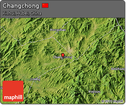 Satellite 3D Map of Changchong