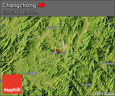 Satellite 3D Map of Changchong