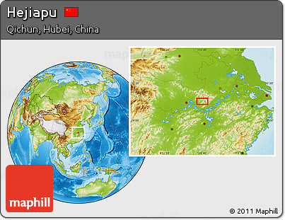 Physical Location Map of Hejiapu