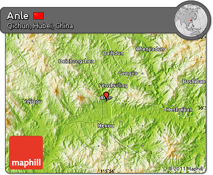 Physical Map of Anle