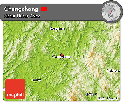 Physical Map of Changchong
