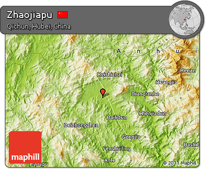 Physical Map of Zhaojiapu