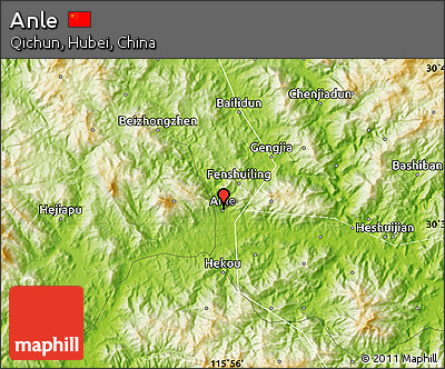 Physical Map of Anle