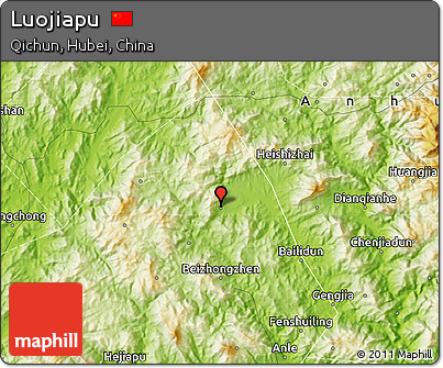 Physical Map of Luojiapu