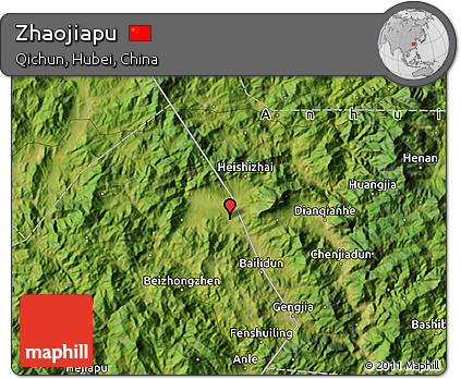 Satellite Map of Zhaojiapu