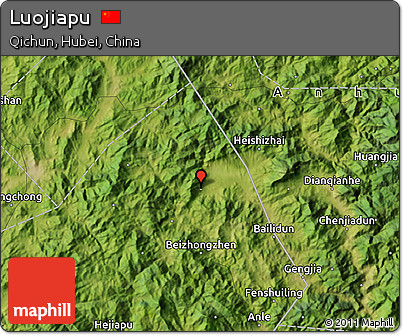Satellite Map of Luojiapu