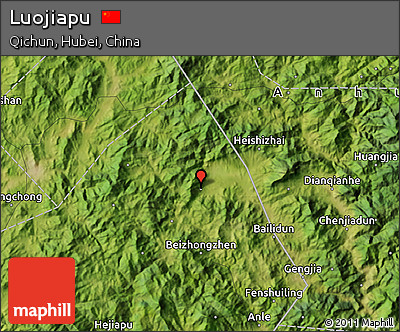 Satellite Map of Luojiapu