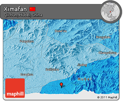 Political Panoramic Map of Ximafan