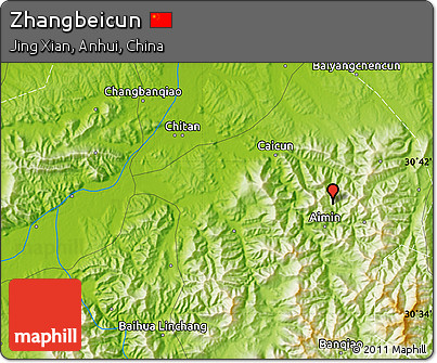 Physical Map of Zhangbeicun