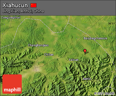 Satellite Map of Xiahucun