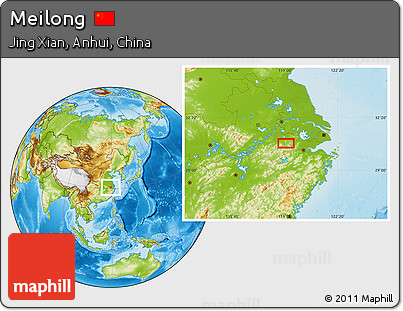 Physical Location Map of Meilong