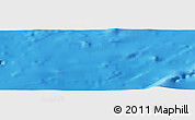 Shaded Relief Panoramic Map of the area around 30° 42' 29" N, 119° 46' 30" W