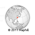 Outline Map of Port of Shanghai, rectangular outline