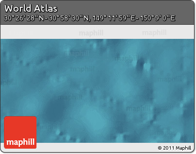 Satellite 3D Map of the Area around 30° 42' 29" N, 149° 40' 30" E