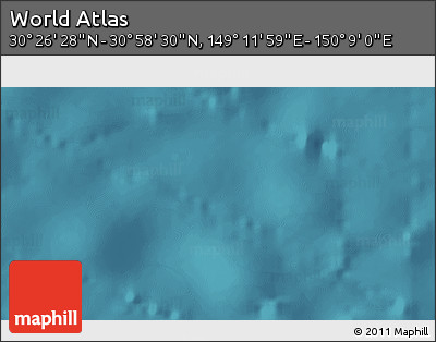 Satellite 3D Map of the Area around 30° 42' 29" N, 149° 40' 30" E