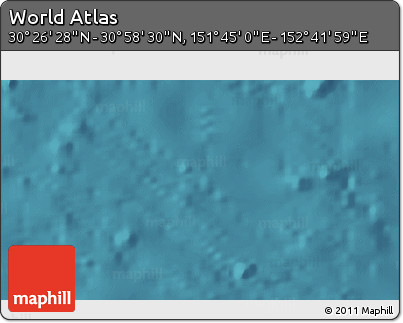 Satellite 3D Map of the Area around 30° 42' 29" N, 152° 13' 29" E