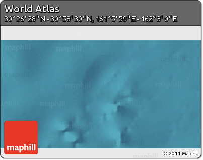 Satellite 3D Map of the Area around 30° 42' 29" N, 161° 34' 29" E