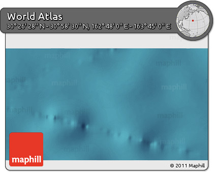 Satellite 3D Map of the Area around 30° 42' 29" N, 163° 16' 30" E