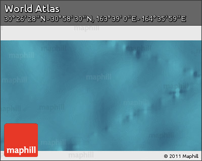 Satellite 3D Map of the Area around 30° 42' 29" N, 164° 7' 30" E