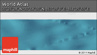 Satellite Panoramic Map of the Area around 30° 42' 29" N, 164° 7' 30" E