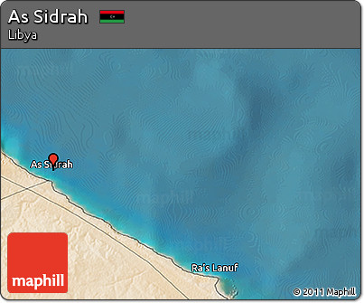 Satellite 3D Map of As Sidrah