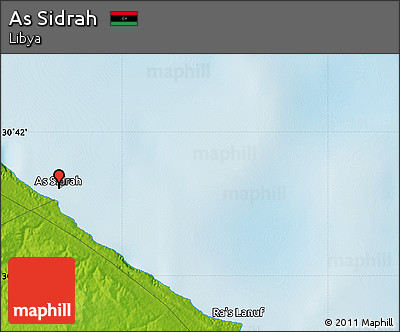 Physical Map of As Sidrah