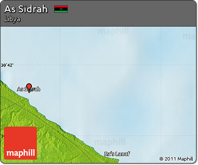 Physical Map of As Sidrah