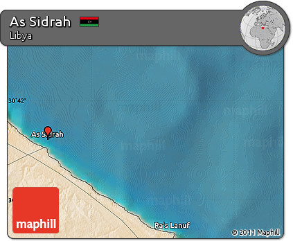Satellite Map of As Sidrah