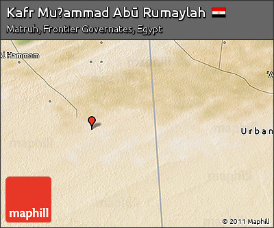 Satellite 3D Map of Kafr Muḩammad Abū Rumaylah