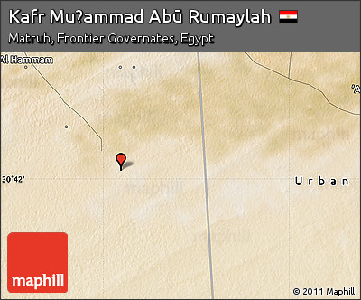 Satellite Map of Kafr Muḩammad Abū Rumaylah