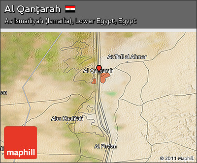 Satellite 3D Map of Al Qanţarah