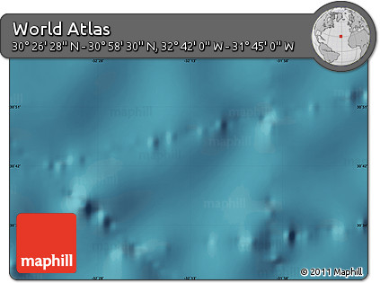 Satellite Map of the Area around 30° 42' 29" N, 32° 13' 30" W