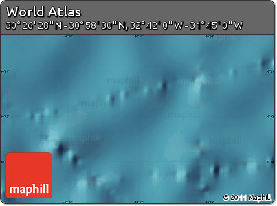 Satellite Map of the Area around 30° 42' 29" N, 32° 13' 30" W