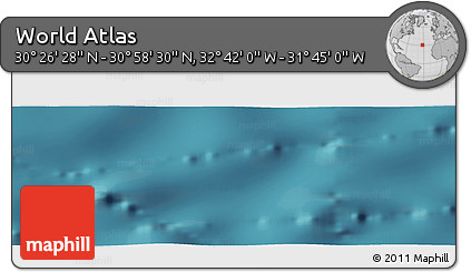Satellite Panoramic Map of the Area around 30° 42' 29" N, 32° 13' 30" W