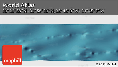 Satellite Panoramic Map of the Area around 30° 42' 29" N, 32° 13' 30" W
