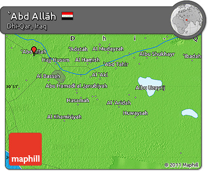 Political Map of `Abd Allāh