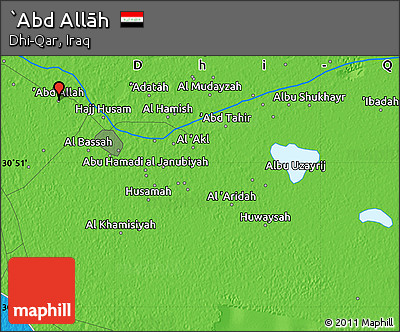 Political Map of `Abd Allāh